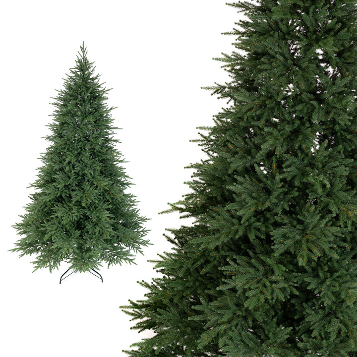 Pom de Crăciun artificial Novatom, molid coreean, 250 cm 100% PE, verde, SKOR250