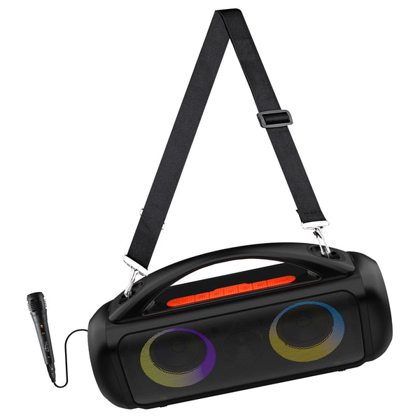 Difuzor portabil Media-Tech, karaoke, Bluetooth 5.3, 1200W, MT3184