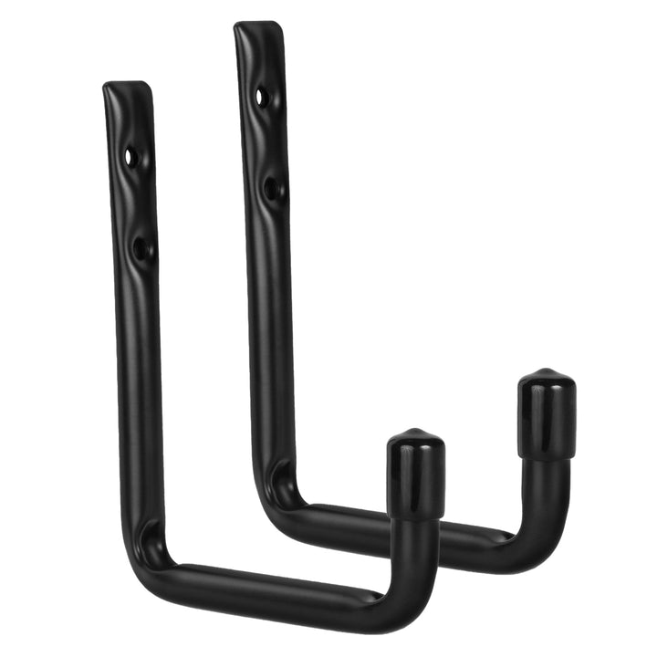 Set de 2 suporturi de perete Maclean, pentru anvelope, roți, scari, biciclete, oțel, greutate max. 22 kg/ suport, MC-488