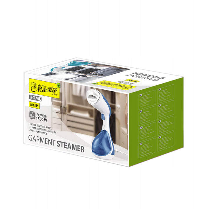 Aparat de calcat cu aburi Maestro MR-355-Blue, 1500W, albastru