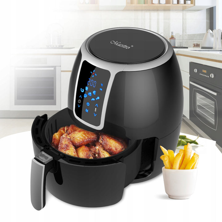 Friteuza cu aer cald Maestro MR-756, 1500W, 3.7 kg, negru