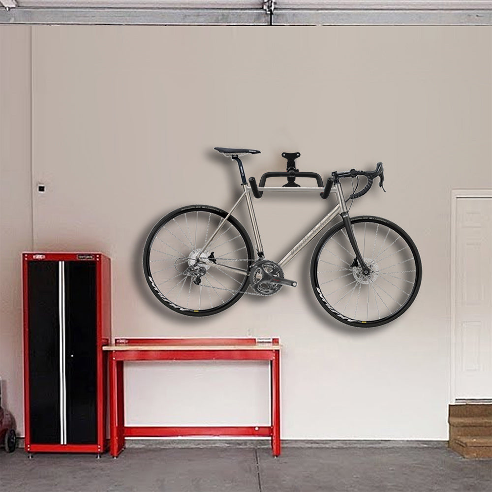 Suport de perete pentru biciclete Maclean, orizontal, oțel, sarcină max. 30kg, MC-431, 2 bucăți