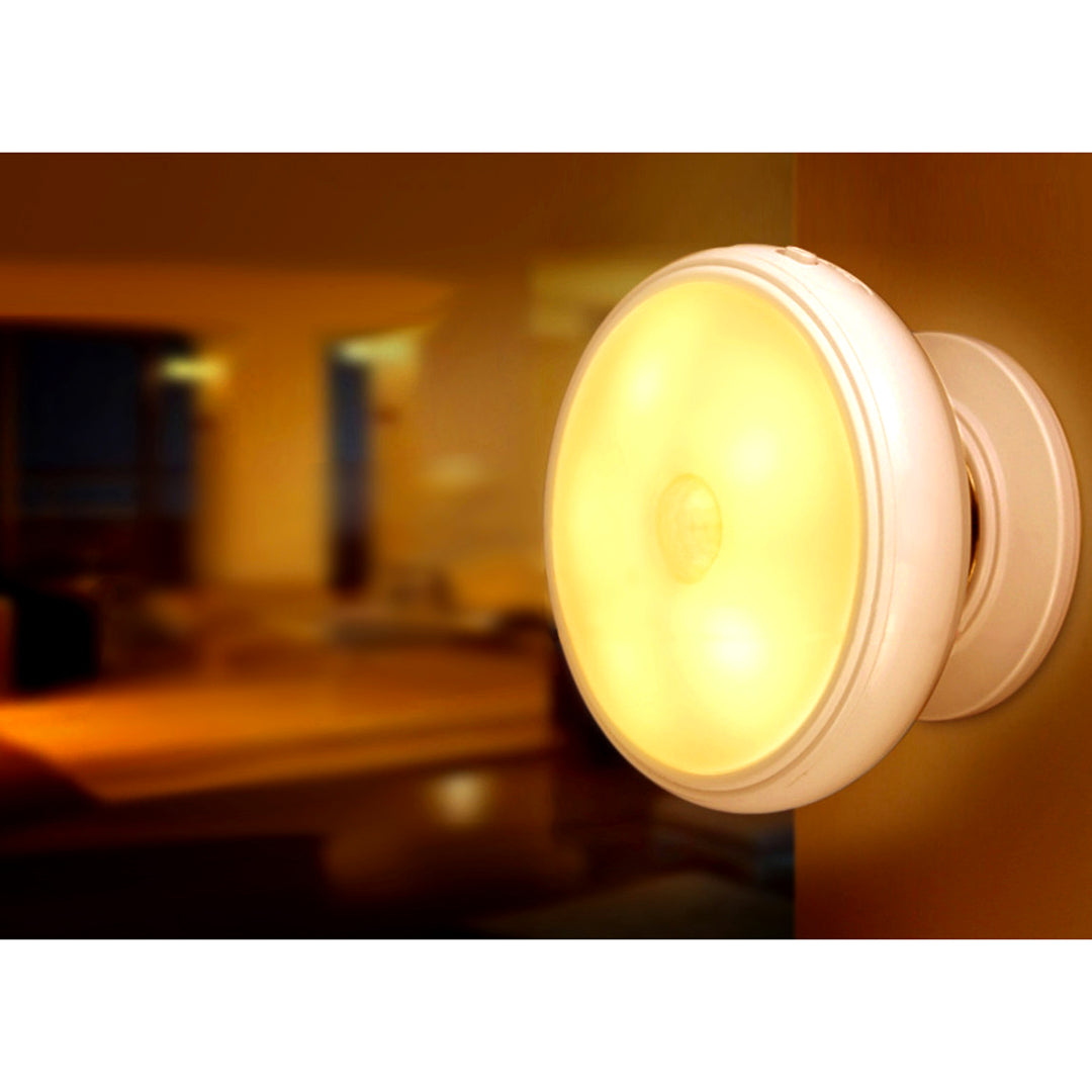 Lampă LED cu senzor de mișcare Maclean, magnet, lumină de fundal, moduri de iluminare: continuă, senzor PIR, 3xAA, MCE223, 2 bucăți