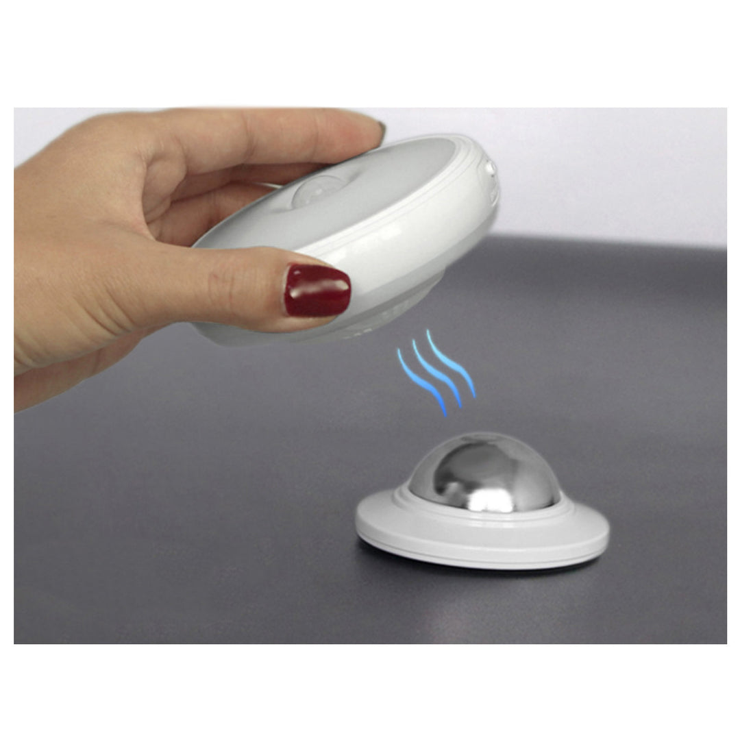 Lampă LED cu senzor de mișcare Maclean, magnet, lumină de fundal, moduri de iluminare: continuă, senzor PIR, 3xAA, MCE223, 2 bucăți