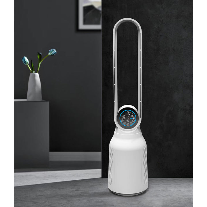 Ventilator cu coloană fără lamă Plasma și purificator de aer Air Essence LevanteLift cu funcție de ionizare