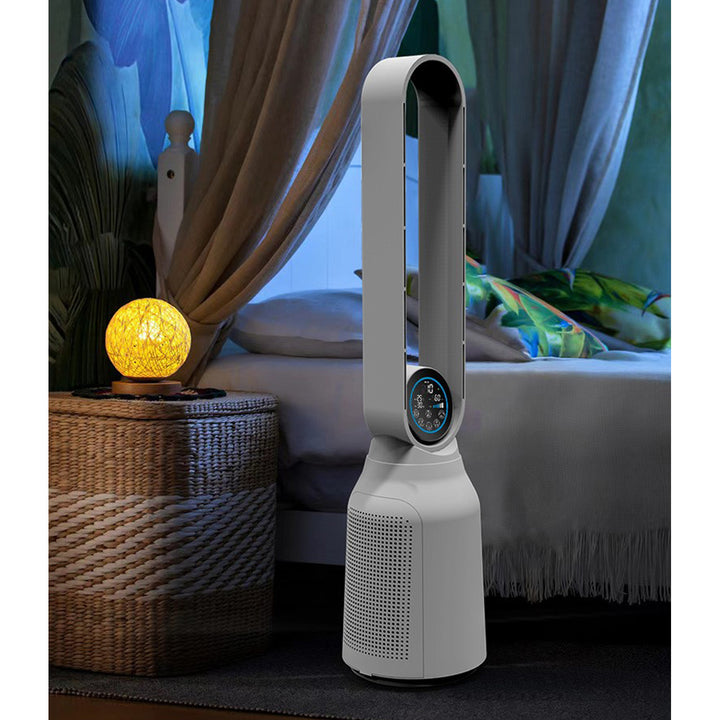 Ventilator cu coloană fără lamă Plasma și purificator de aer Air Essence LevanteLift cu funcție de ionizare