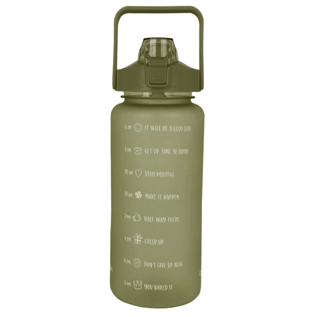 Bidon Coolpack, 2000ml, PETG, kaki, Cancan Z25012