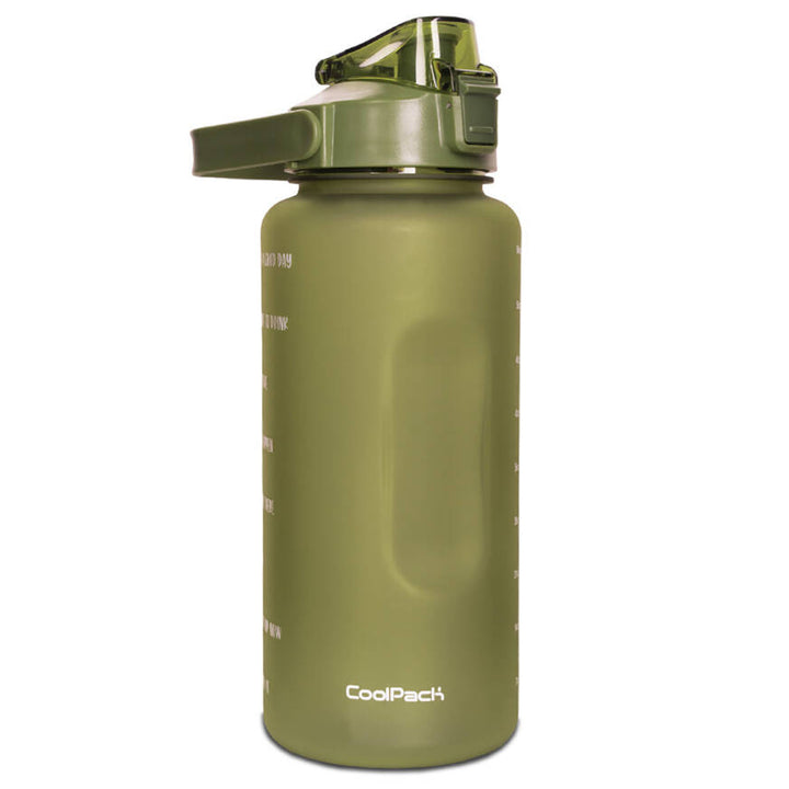 Bidon Coolpack, 2000ml, PETG, kaki, Cancan Z25012