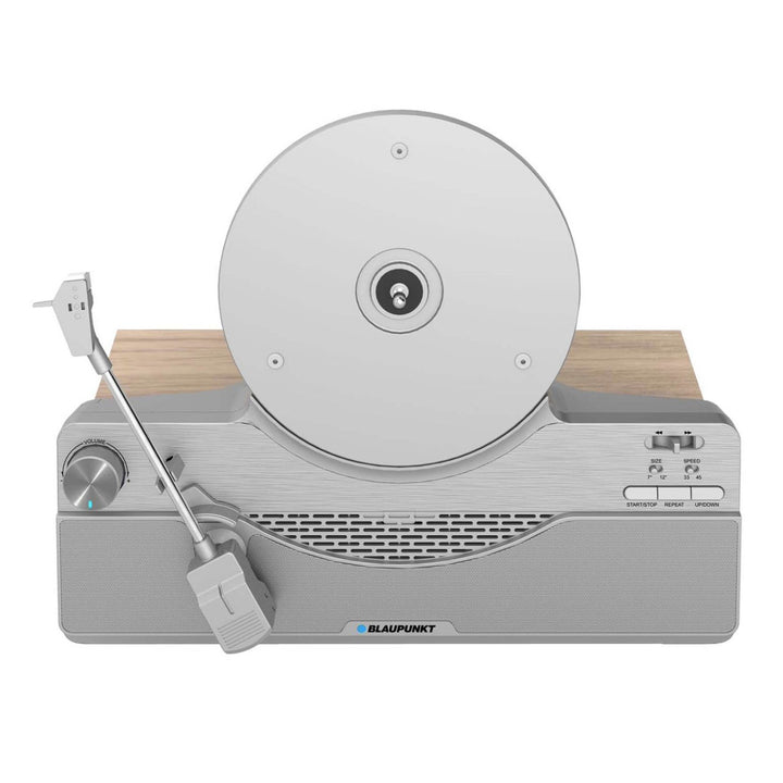 Blaupunkt Vertical Turntable, Bluetooth, 2x5W RMS, argintiu, VT100SL