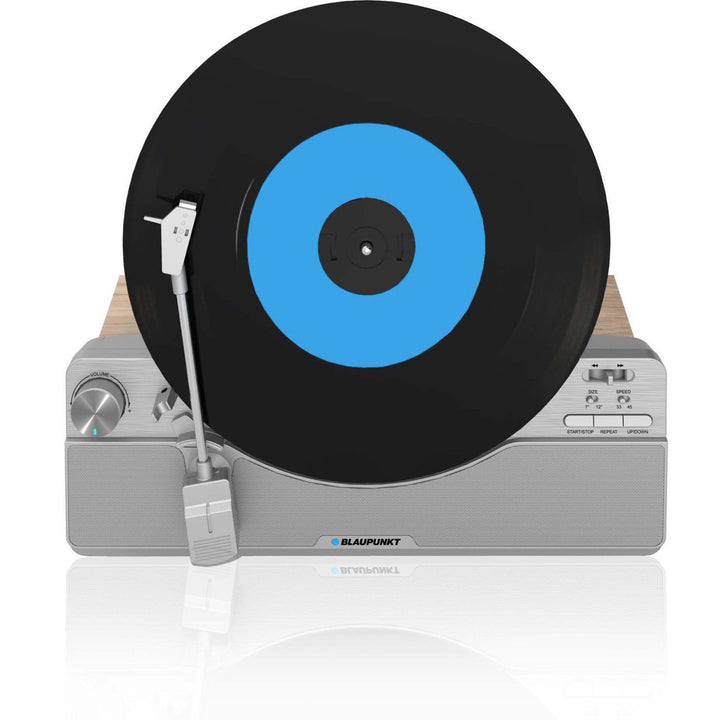 Blaupunkt Vertical Turntable, Bluetooth, 2x5W RMS, argintiu, VT100SL