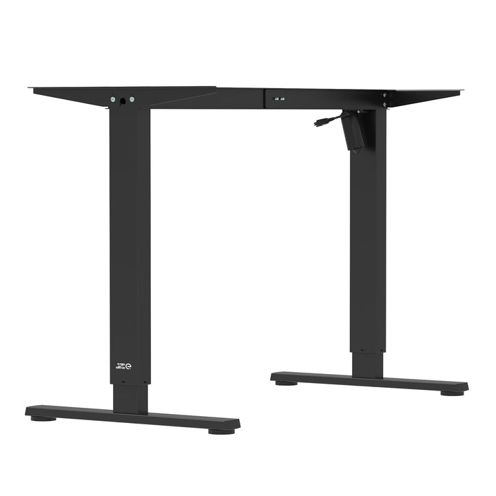 Birou electric cu înălțime reglabilă Ergo Office, înălțime max. 1160mm, max - 80 kg, fără blat, negru, ER-400 B