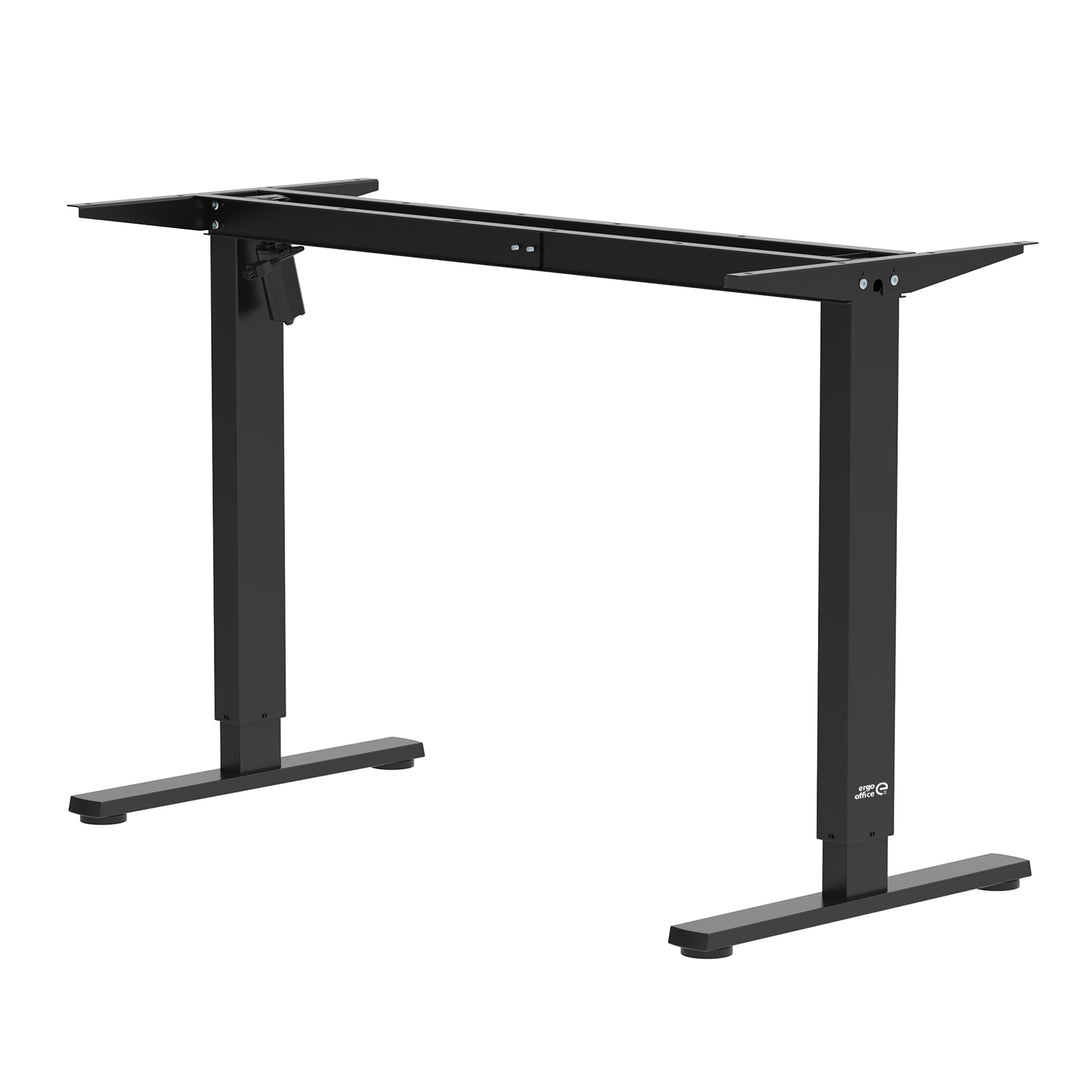 Birou electric cu înălțime reglabilă Ergo Office, înălțime max. 1160mm, max - 80 kg, fără blat, negru, ER-400 B