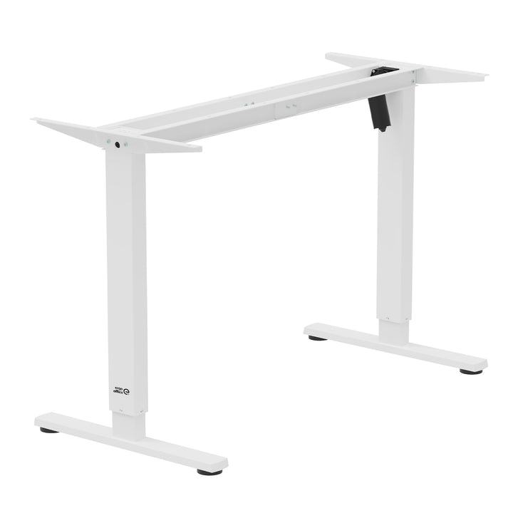 Birou electric cu înălțime reglabilă Ergo Office, înălțime max. 1160mm, max - 80 kg, fără blat, alb, ER-400 W
