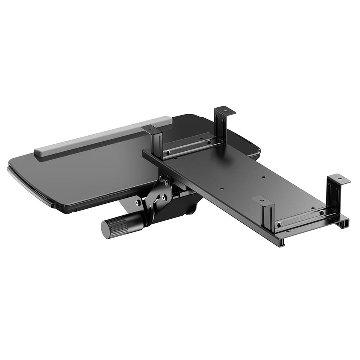Suport tastatură Maclean sub birou, reglabil, max. 5kg, negru, MC-156 B