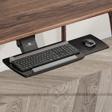 Suport tastatură Maclean sub birou, reglabil, max. 5kg, negru, MC-156 B