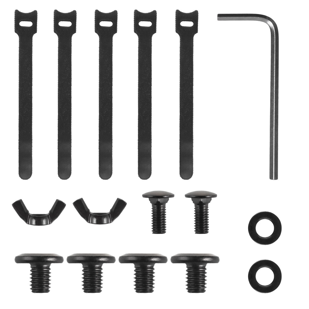 Maclean organizator de cabluri sub birou, sarcina max. 5kg, max. 728mm, negru, MC-103 B