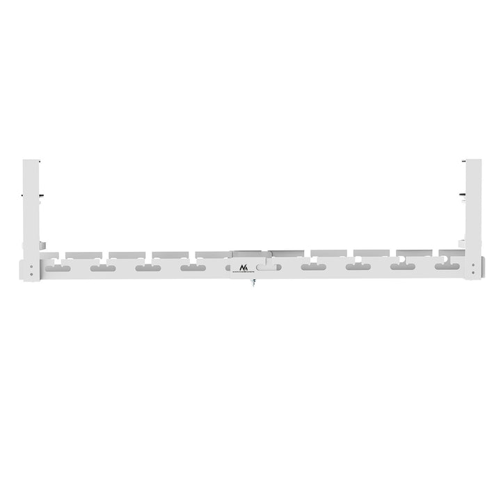 Maclean organizator de cabluri sub birou, sarcina max. 5kg, max. 728mm, alb, MC-103 W