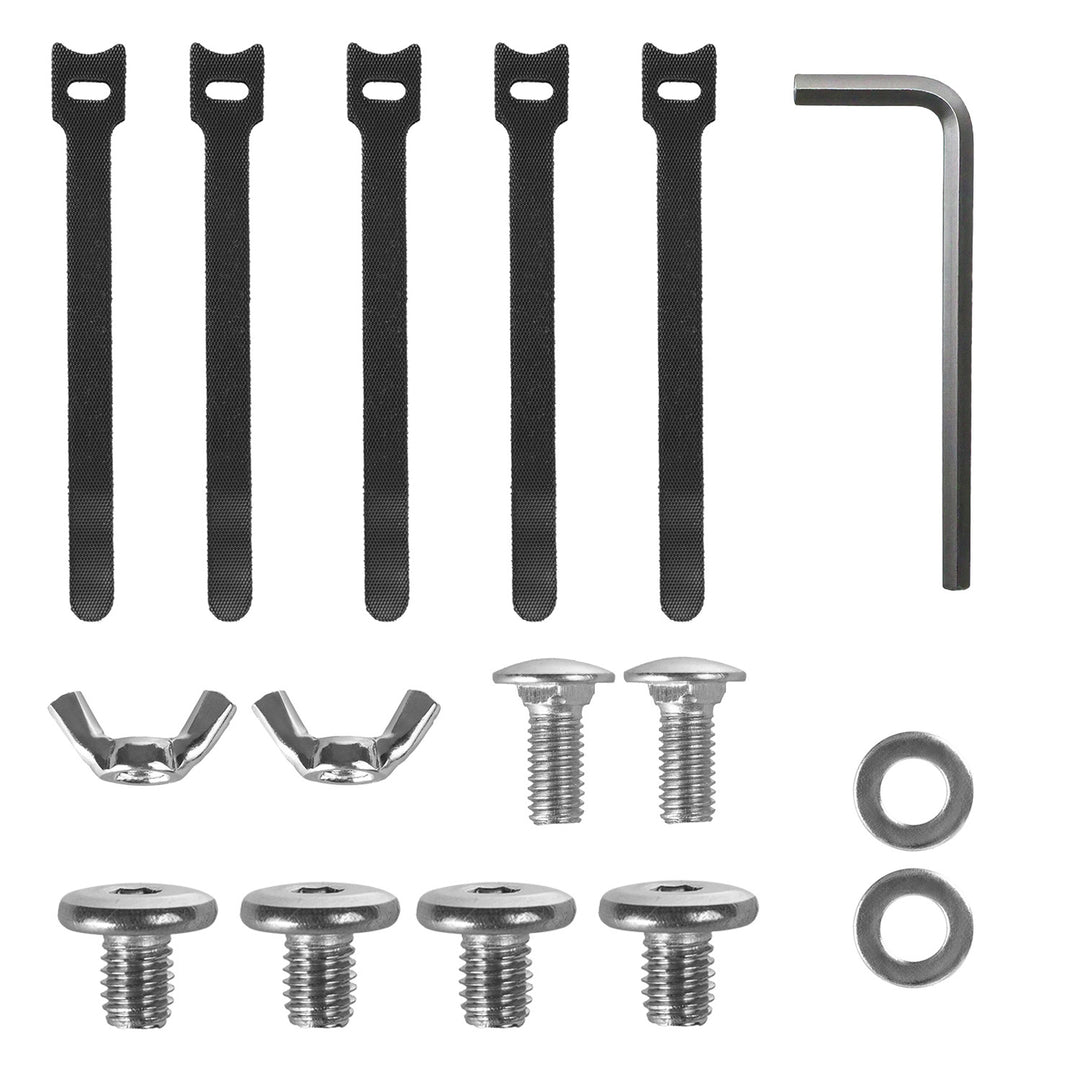 Maclean organizator de cabluri sub birou, sarcina max. 5kg, max. 728mm, alb, MC-103 W