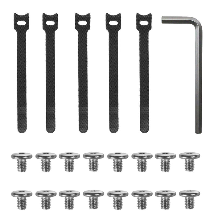 Maclean organizator de cabluri sub birou, sarcină max. 5 kg, 2 niveluri, alb, MC-104 W