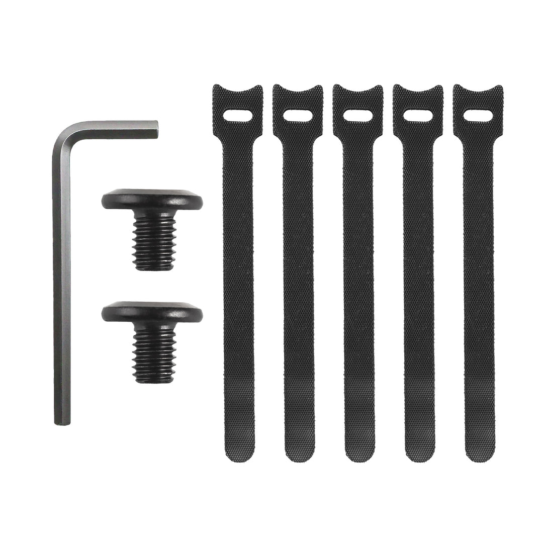 Maclean organizator de cabluri sub birou, sarcină max. 5 kg, negru, MC-105 B