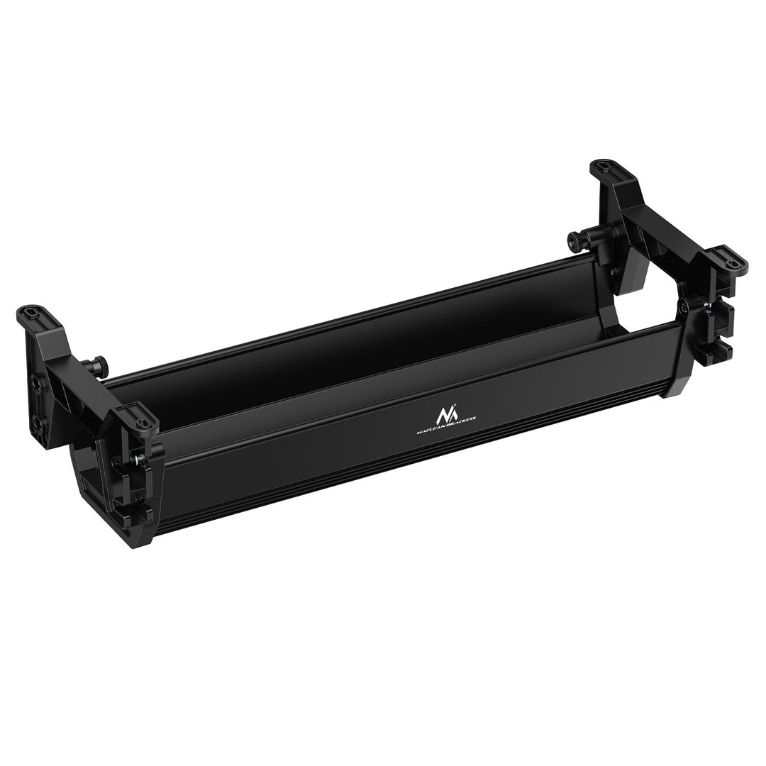 Maclean organizator de cabluri/extensiuni sub birou, încărcare max. 5 kg, negru, MC-106 B