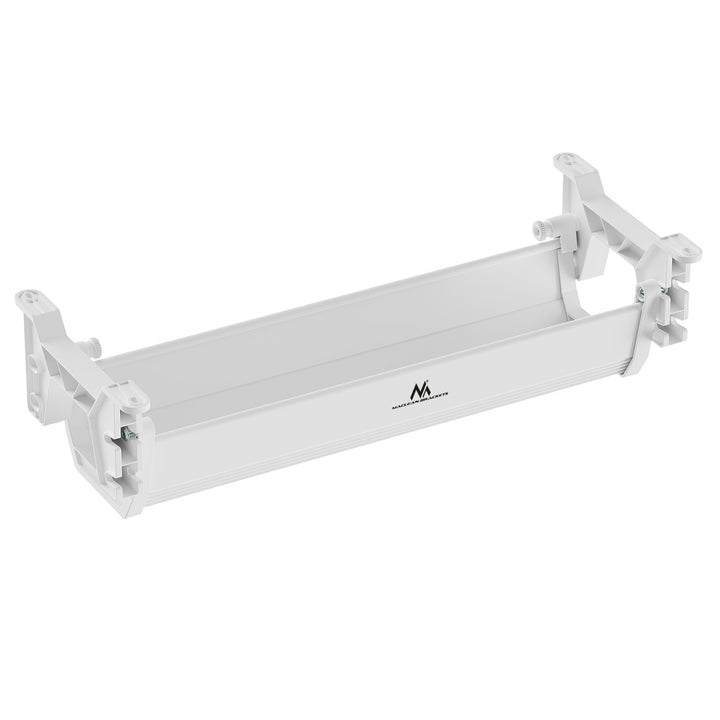Maclean organizator de cabluri/extensiuni sub birou, încărcare max. 5 kg, alb, MC-106 W
