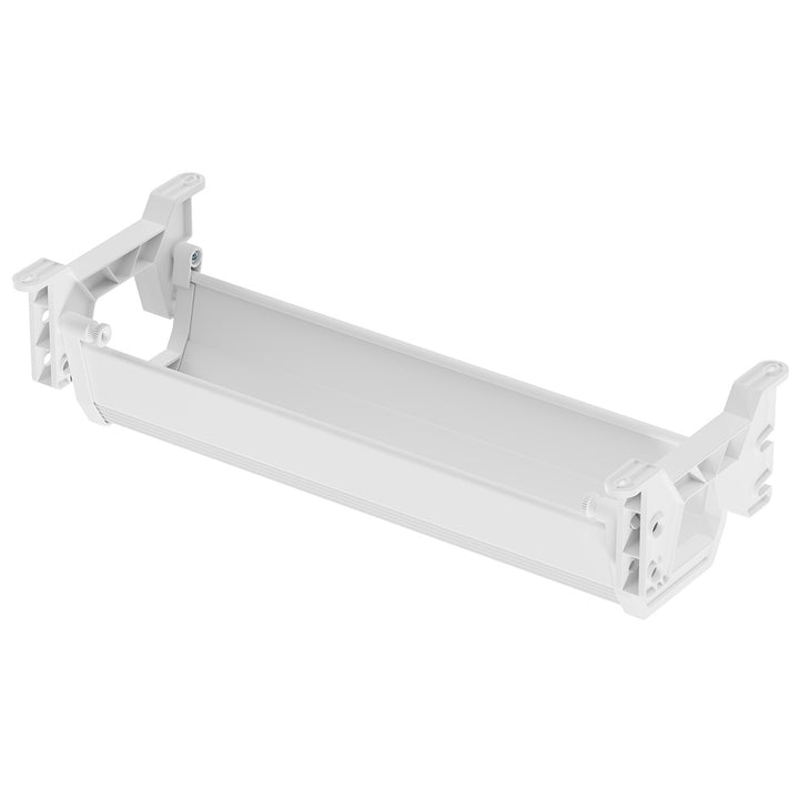 Maclean organizator de cabluri/extensiuni sub birou, încărcare max. 5 kg, alb, MC-106 W