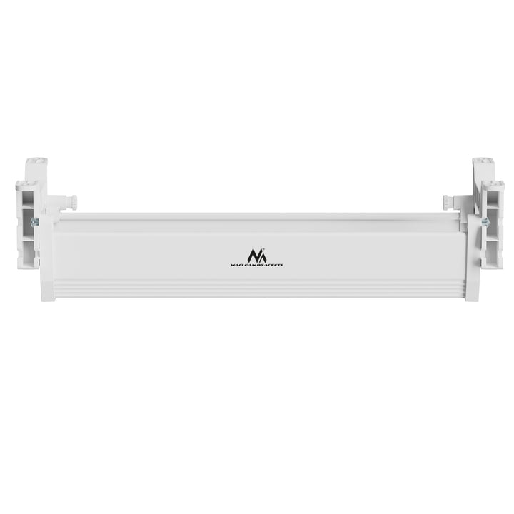 Maclean organizator de cabluri/extensiuni sub birou, încărcare max. 5 kg, alb, MC-106 W