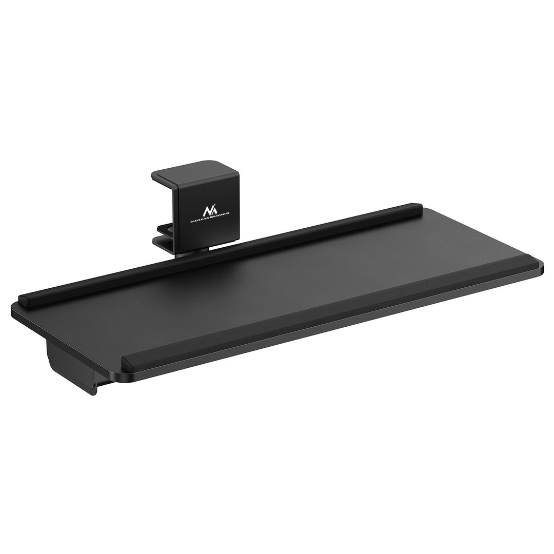 Suport pentru tastatură Maclean undesk, sarcină max. 5 kg, reglabil orizontal și vertical, negru, MC-108 B