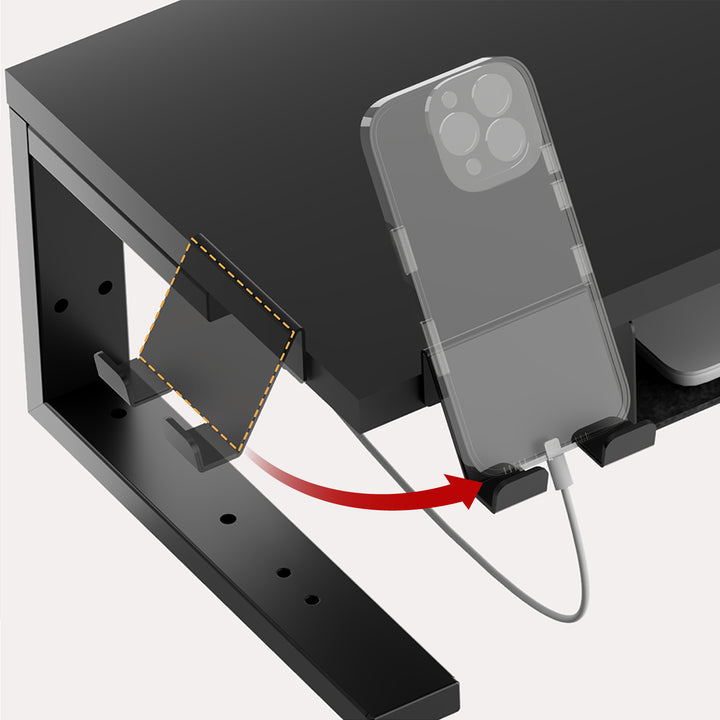 Suport laptop / monitor Ergo Office, sarcina max. 20kg, pentru diag. 13-32", negru, ER-303 B