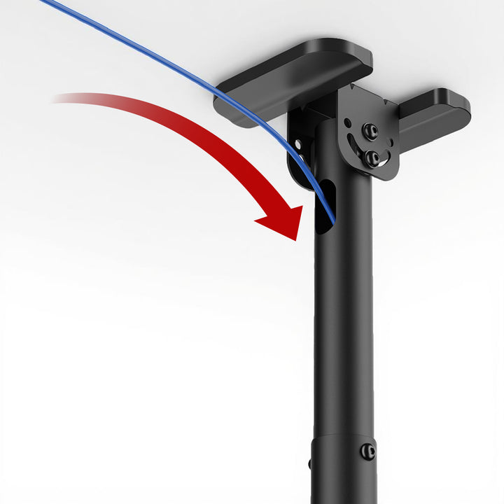 Suport de plafon pentru Maclean TV, sarcina max. 60kg, 43-86", max VESA 600x400, MC-112 B