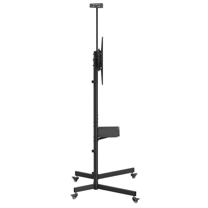 Maclean TV stand / cărucior, raft cameră, pe roți, 37-70", încărcare max. 45kg/5kg raft, max. VESA 600x400, MC-113 B