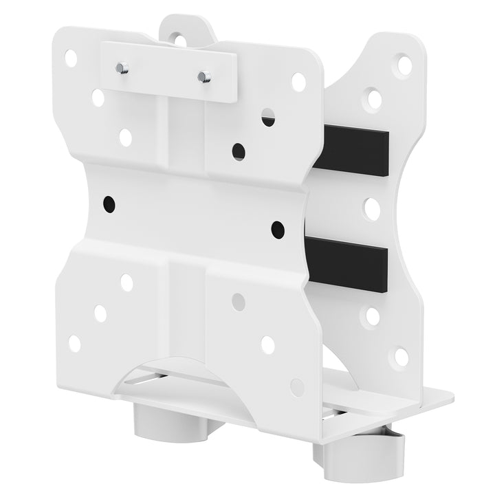 Maclean mini suport pentru calculator, interval 17-70mm, compatibil VESA, sarcina max. 5kg, alb, MC-115 W