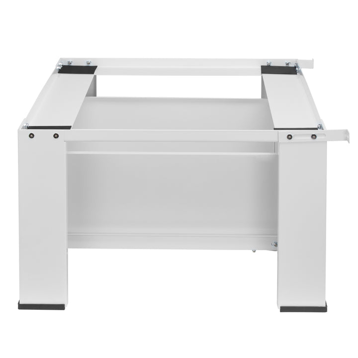 Baza pentru masina de spalat / uscator cu sertar Maclean, sarcina max. 150kg, alb, MC-117 W