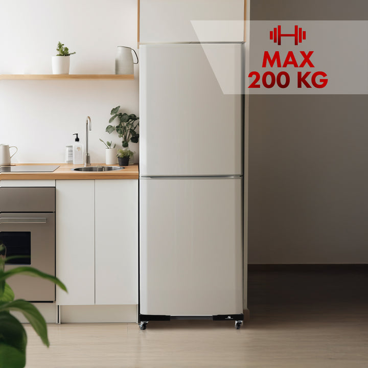 Suport mobil pentru mașini de spălat Maclean, blocare cu roți, lățime 700-900 mm, universal, până la 200 kg, MC-119 B