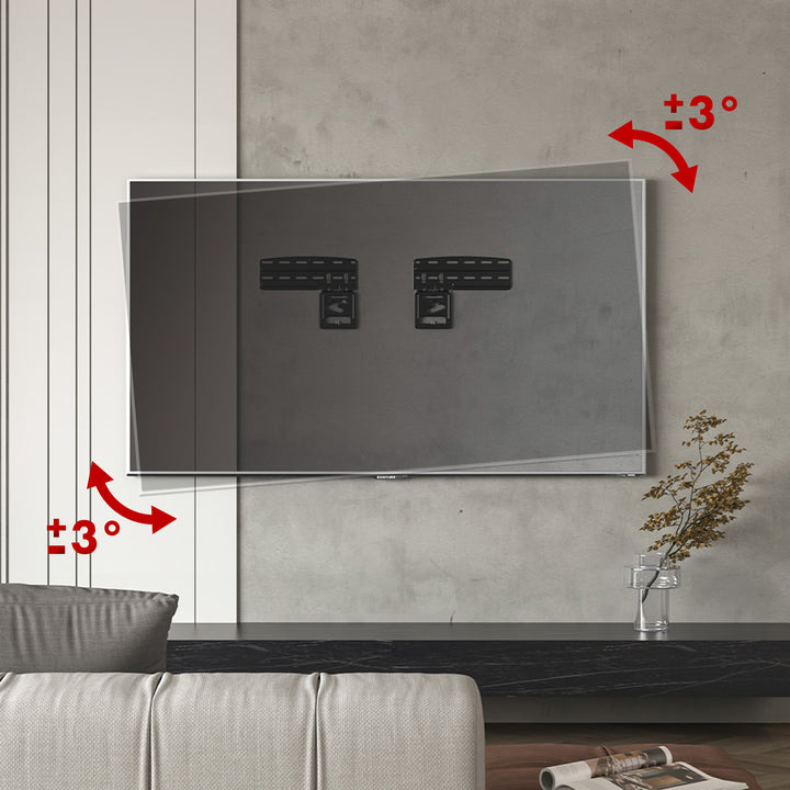 Suport TV Maclean, compatibil cu televizoarele Samsung QLED, 43"-85", max. 60kg, MC-806 N