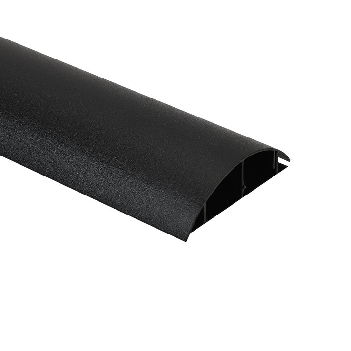 Bandă de acoperire a cablurilor Maclean din aluminiu, 62x20x750mm, negru, MC-814 B