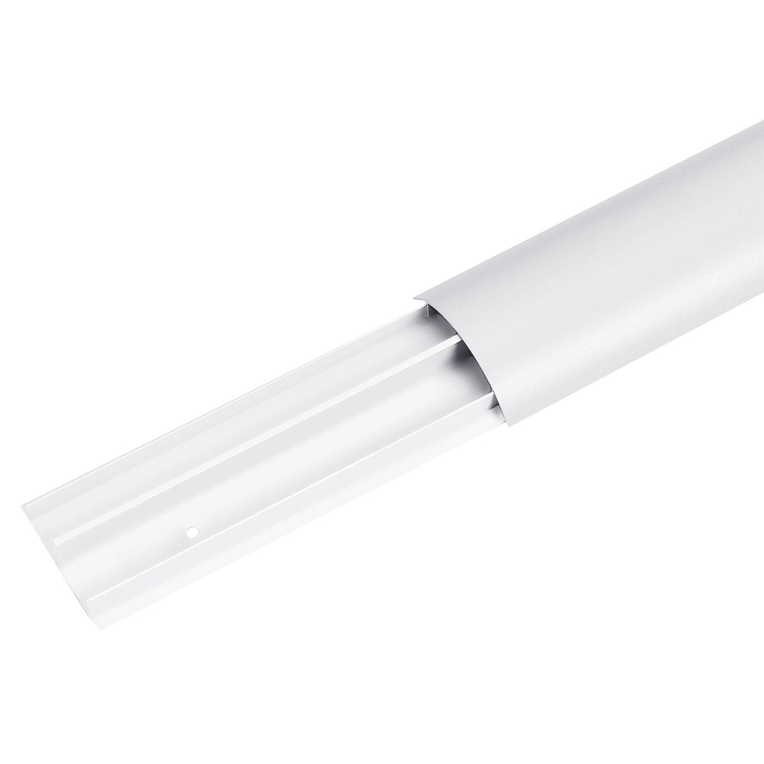 Bandă de acoperire a cablurilor Maclean din aluminiu, 62x20x750mm, alb, MC-814 W