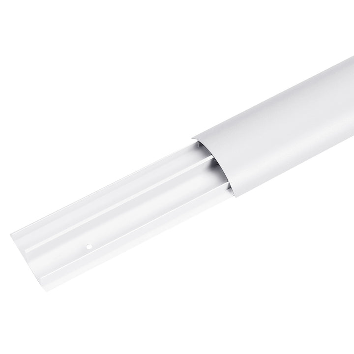 Bandă de acoperire a cablurilor Maclean din aluminiu, 62x20x750mm, alb, MC-814 W