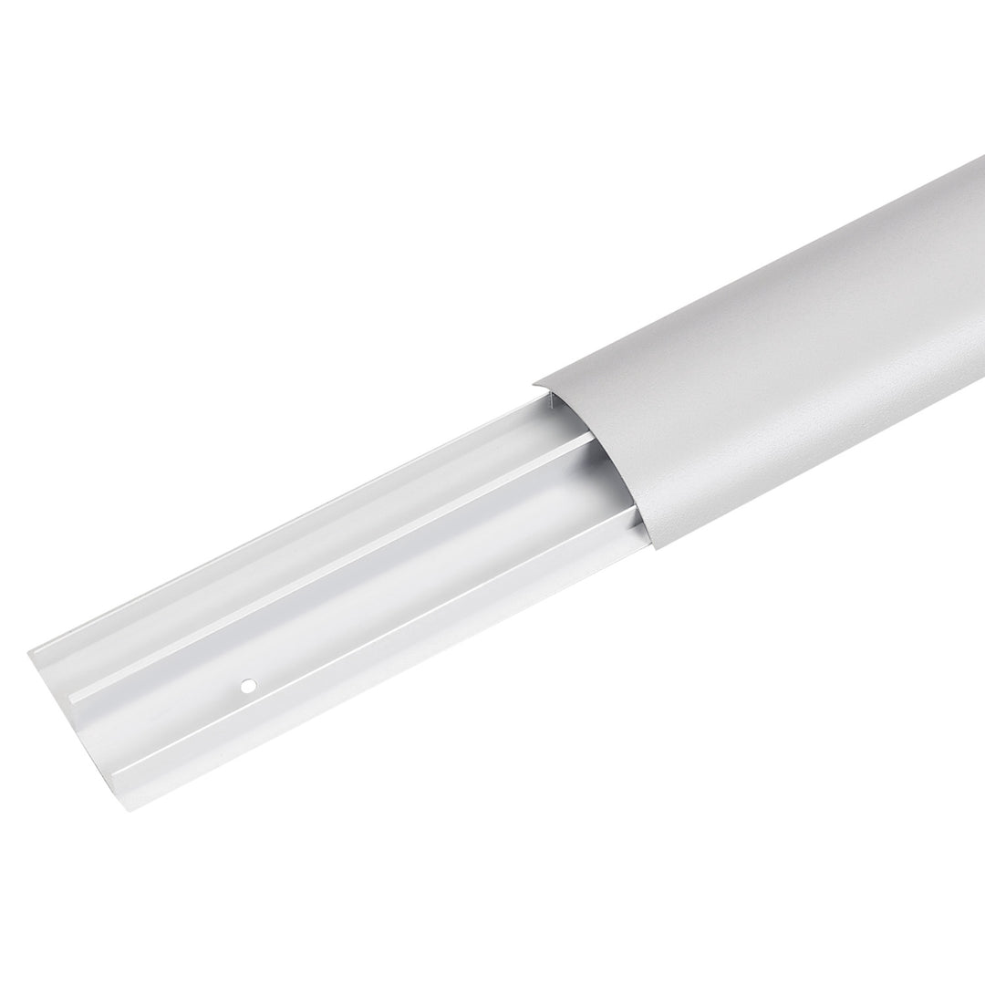 Bandă de acoperire a cablurilor Maclean din aluminiu, 62x20x750mm, argintiu, MC-814 S