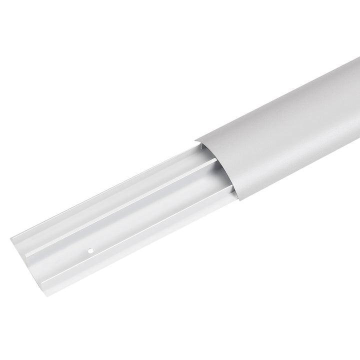 Bandă de acoperire a cablurilor Maclean din aluminiu, 62x20x750mm, argintiu, MC-814 S