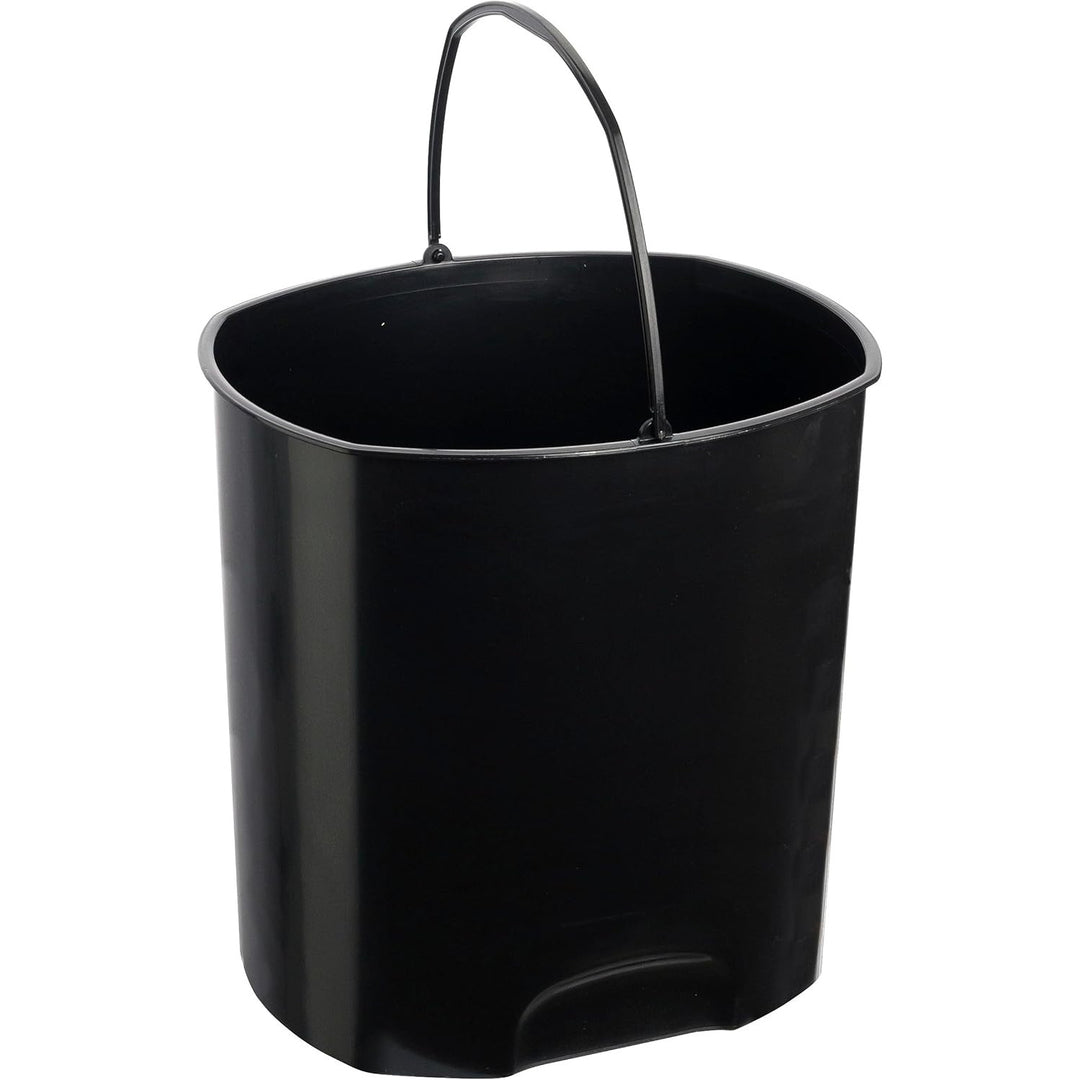 Coș de gunoi Keeeper, cu pedală, 27,5 cm x 29 cm x 32,5 cm 11 L, alb, Tjark