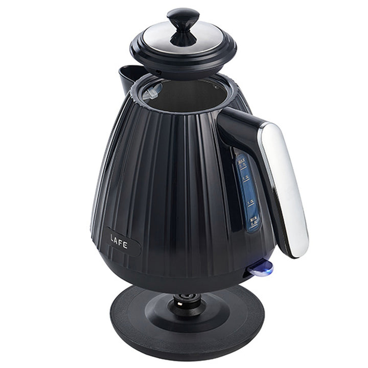 Ceainic electric Lafe, design minimalist, 2200W, 1,7L, negru,