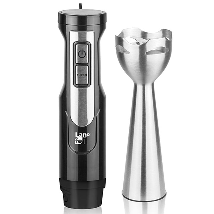 Blender de mână Lafe, 800W, pahar 600ml, funcție Turbo, BRK-003A