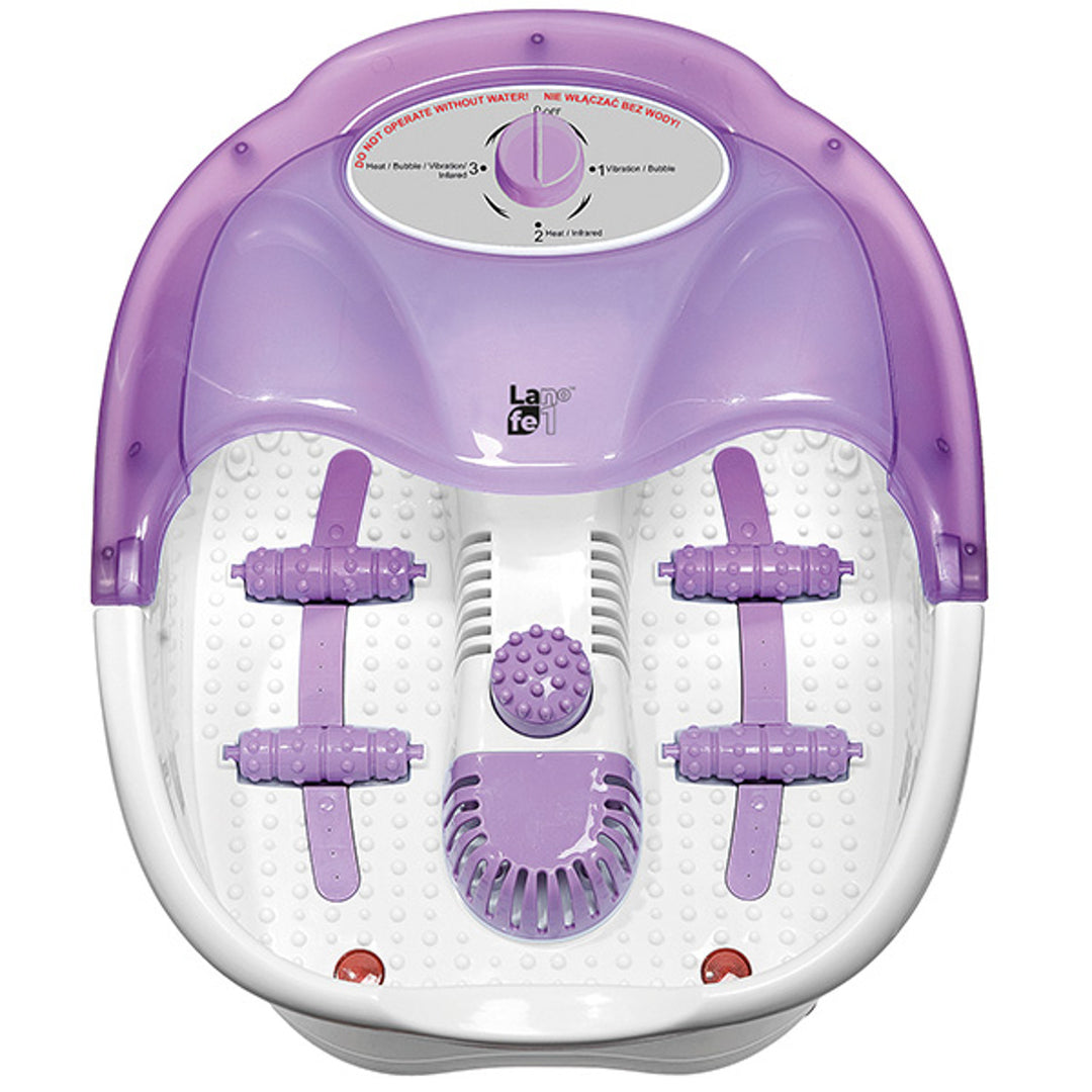 Masaj pentru picioare Lafe, vibrații, masaj cu bule, 350 W, MFS002