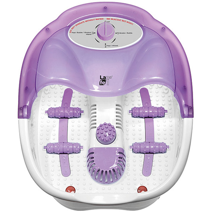 Masaj pentru picioare Lafe, vibrații, masaj cu bule, 350 W, MFS002