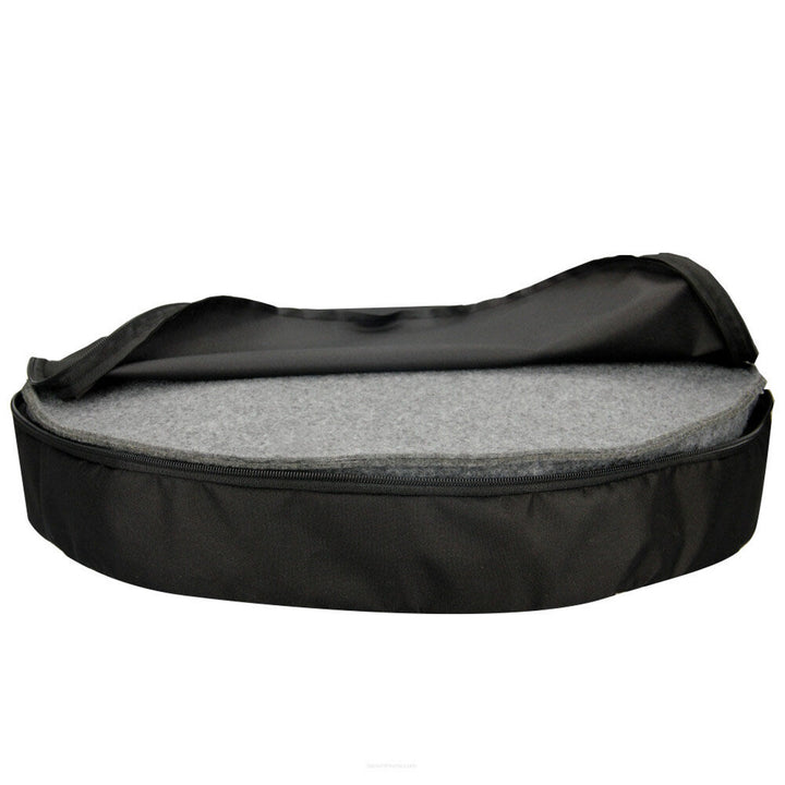 Pat pentru pisici Bertoni, inserție pelete, diametru 50cm, model miau, EE130