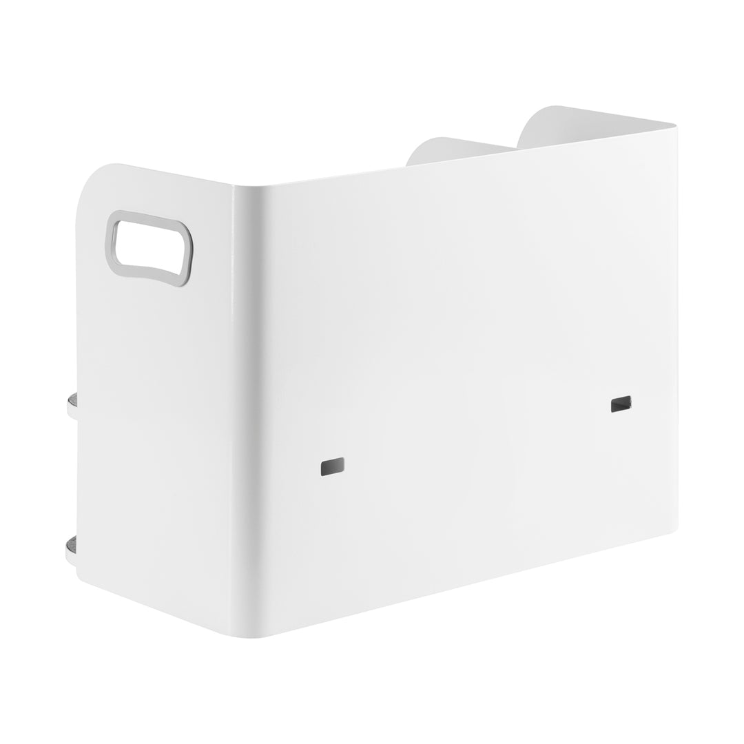 Organizator de birou cu sertar Ergo Office, alb, max. 10kg, ER-440 + Organizator de birou pentru ustensile ER-442