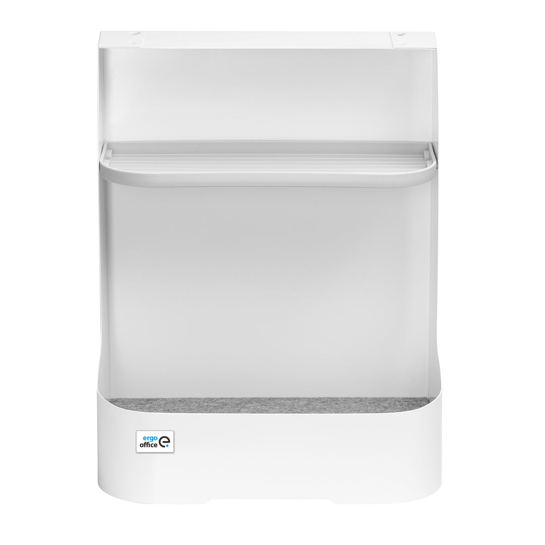 Organizator de birou cu sertar Ergo Office, alb, max. 10kg, ER-440 + Organizator de birou pentru ustensile ER-442