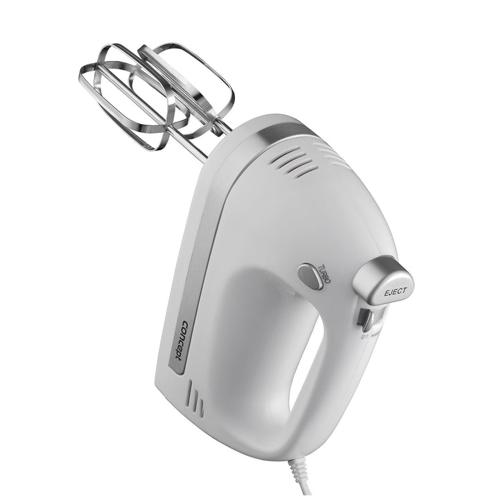 Mixer manual Concept, 5 viteze, funcție Turbo, 500 W, alb, SR3390